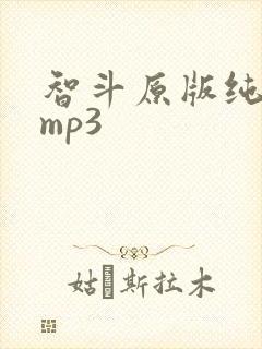 智斗原版纯伴奏mp3