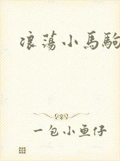 浪荡小马驹