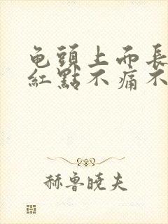 龟头上面长了小红点不痛不痒