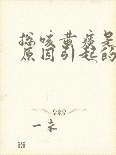 总咳黄痰是什么原因引起的