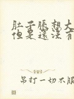 肚子胀想大小便但是还没有怎么回事