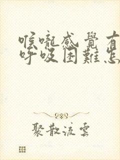 喉咙感觉有异物呼吸困难怎么办