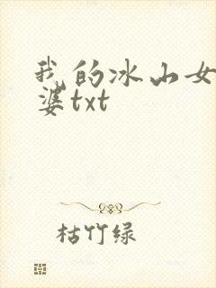 我的冰山女神老婆txt