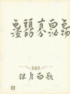 龟头有白色豆腐渣的分泌物