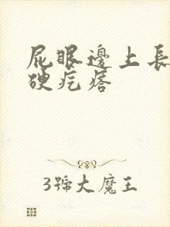 屁眼边上长了个硬疙瘩