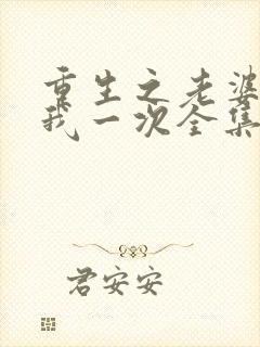 重生之老婆再爱我一次全集