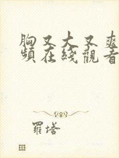 胸又大又爽的视频在线观看