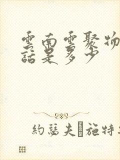 云南云聚物流电话是多少