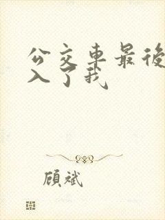 公交车最后一排入了我