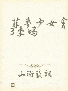 菲梦少女会出第3季吗