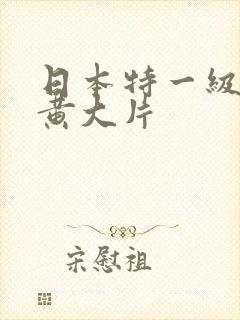 日本特一级av黄大片