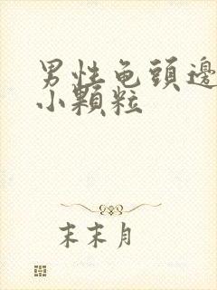 男性龟头边缘有小颗粒