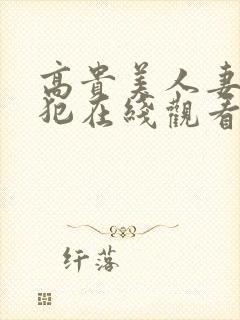 高贵美人妻被侵犯在线观看