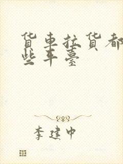 货车拉货都有那些平台封面