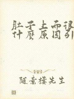 肚子上面很疼是什么原因引起的