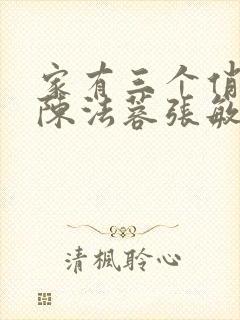 家有三个俏媳妇陈法蓉张敏