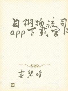 日钢物流司机版app下载官网