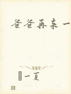 爸爸再来一次封面