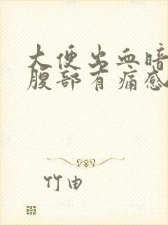 大便出血暗红色腹部有痛感