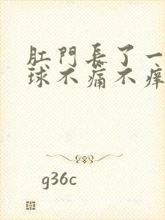 肛门长了一个肉球不痛不痒不出血