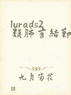 lurads2类肺有结节