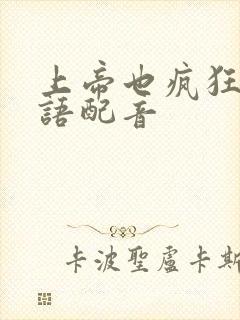 上帝也疯狂1国语配音封面