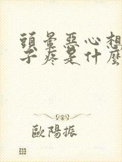 头晕恶心想吐肚子疼是什么原因