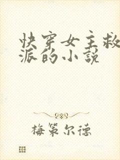 快穿女主救赎反派的小说