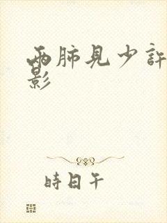 两肺见少许条索影