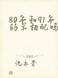 80年和91年的羊相配吗