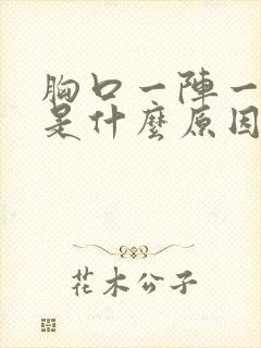 胸口一阵一阵痛是什么原因