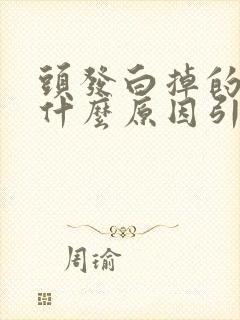 头发白掉的多是什么原因引起的