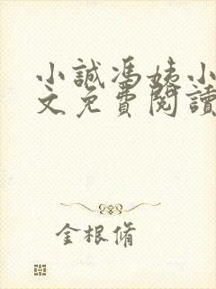 小诚冯姨小说全文免费阅读最新章节