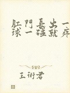 肛门长出一个肉球一碰就疼