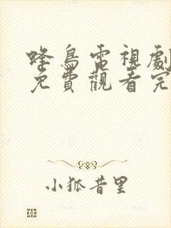 蜂鸟电视剧全集免费观看完整版