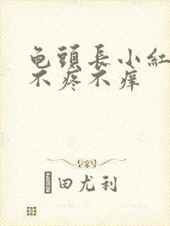 龟头长小红疙瘩不疼不痒