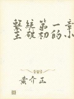 系统第一章给宿主破初的小说