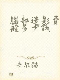 脑部造影费用一般多少钱