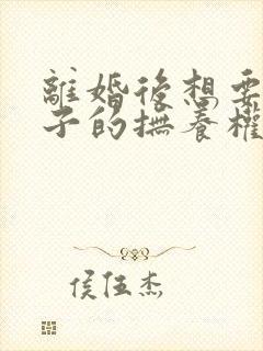 离婚后想要回孩子的抚养权该怎么办