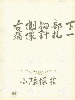 右侧胸部下侧刺痛像针扎一样一阵一阵的封面