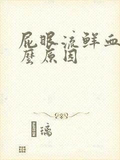 屁眼流鲜血是什么原因