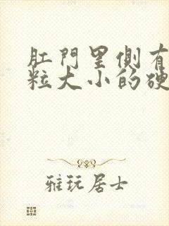 肛门里侧有个米粒大小的硬疙瘩