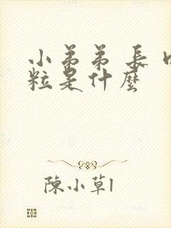 小弟弟 长 肉粒是什么封面