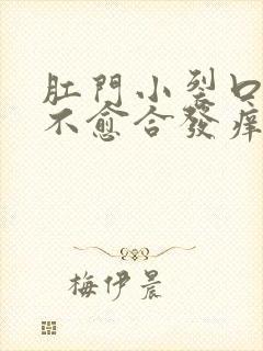 肛门小裂口一直不愈合发痒