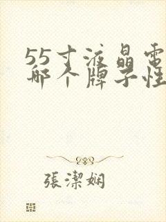 55寸液晶电视哪个牌子性价比高