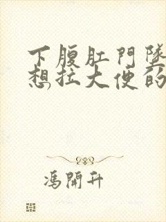 下腹肛门坠痛总想拉大便的感觉女性