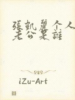 张凯丽个人简历老公是谁