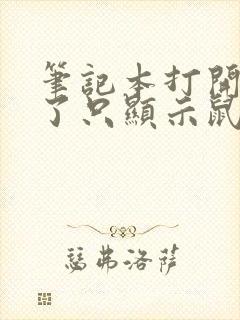 笔记本打开黑屏了只显示鼠标箭头