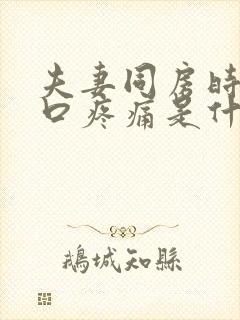 夫妻同房时阴道口疼痛是什么原因