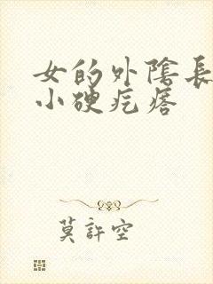 女的外阴长了个小硬疙瘩